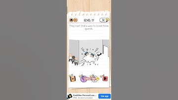BRAIN TEST 2 They must find a way to avoid those guards #viralshort  PRISON ESCAPE LEVEL 17 #games