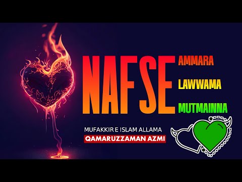 Nafse Ammara Nafse Lawwama Aur Nafse Mutmainna L Bayan By Mufakkir E Islam Allama Qamaruzzaman Azmi 