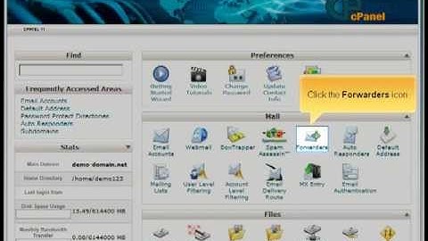 Tutorials - How to Create an email forwarder in cPanel