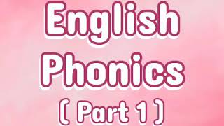 English Phonics Module 4 (part 1)