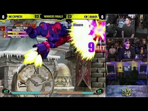 MvC2: Khaos - Sentinel + Cyke AA Fast Fly Unfly 2x Throw RP 90% Sequence .:5.5.24:.