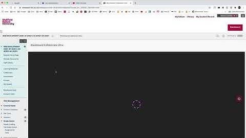 How to find Blackboard Collaborate sessions, and how to view recordings of previous sessions