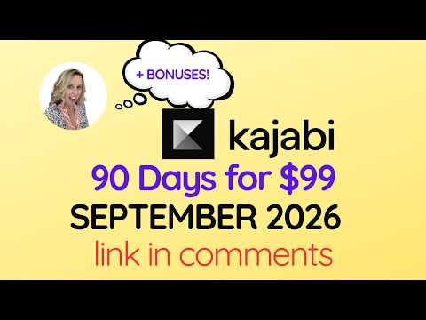 Thumbnail for the Kajabi demo video
