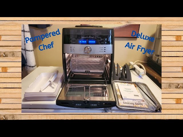 Deluxe Air Fryer Unboxing (Pampered Chef) - Adventures in Everyday Cooking  