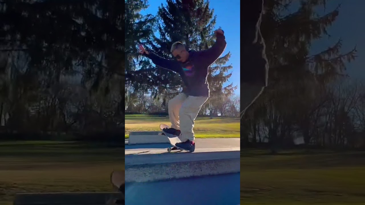 Proper backside bluntslide by Willow at Millersville 