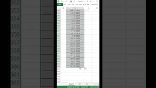 Fill Handle Date, Excel Date Series Fill | Save Time in Office Work