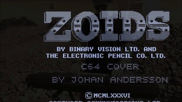 Zoids - C64 Cover by Johan Andersson