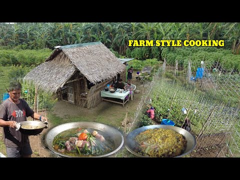 Farm style Cooking beef ribs with vegetables, Pancit Guisado and Pork liver | Lutong Probinsya 