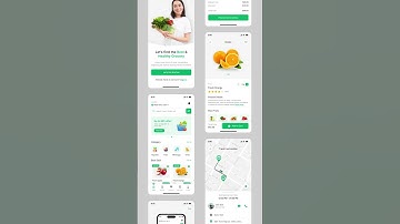 Grocery Delivery App Figma UI Kit | Super Market App | Figma UI Kit | Delivery App | App UI Design