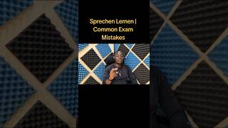 Sprechen Lernen | Common German Speaking Exam Mistakes #learngerman #germanlanguage