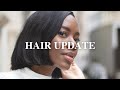 HAIR UPDATE | MY BOB CUT | products I’m using on my relaxed hair | Octavia B