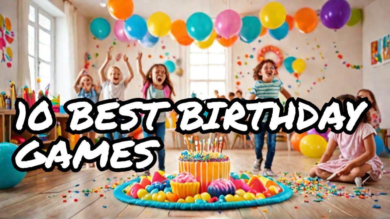 10 Best Birthday Party Games for Kids | Fun Indoor Party Ideas at Home ...