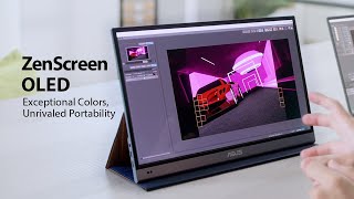 ASUS ZenScreen OLED MQ13AH｜Monitors｜ASUS USA