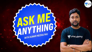 Ask me Anything  | 🔴 Live at 8:30 PM | Kreatryx | Kumar Neeraj Raj