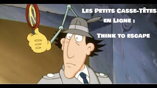 Les Petits Casse-Têtes en Ligne : Think to Escape