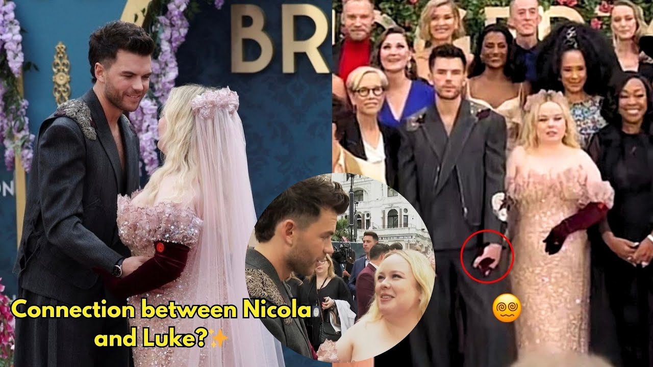 Люк не может перестать держать Николу за руку ни на секунду?? Сэр, пожалуйста, она никуда не уйдёт🤭😂