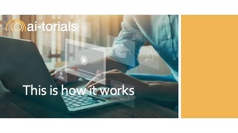 Creating an e-learning course from a PowerPoint file