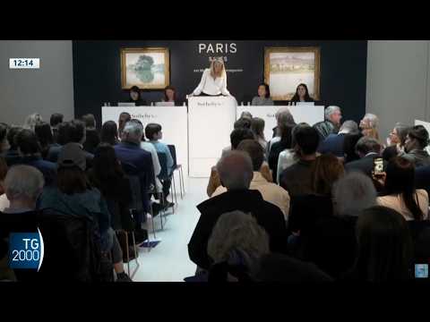 Video Asta record a Parigi, due dipinti di Monet venduti per 16 milioni