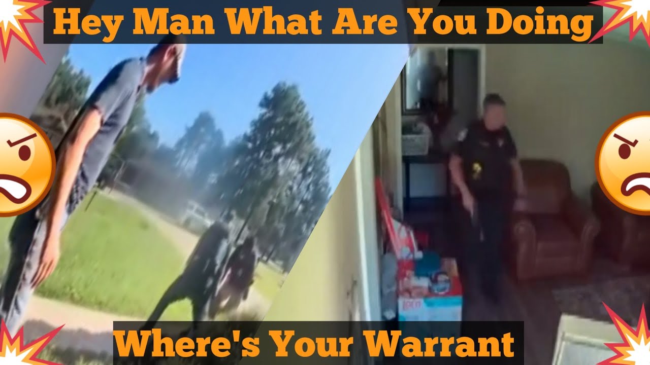 Cop Enters Home Without A Warrant Arrest The Wrong Guy - YouTube
