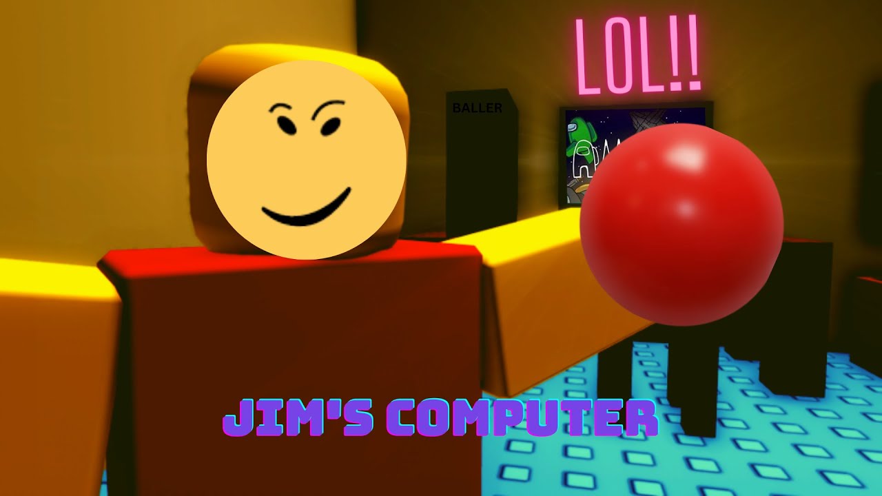 JIM'S COMPUTER HORROR GAME | ROBLOX HORROR GAME - YouTube