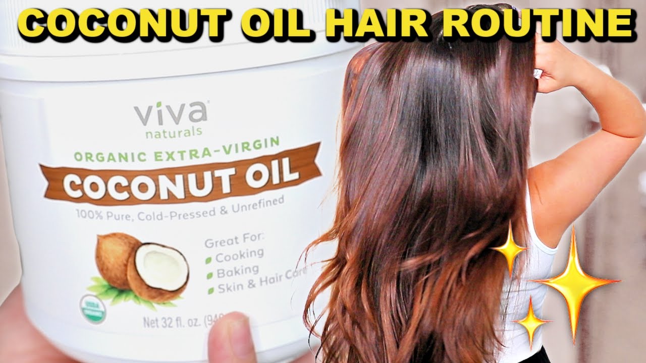 My coconut oil hair wash routine does coconut oil really work for