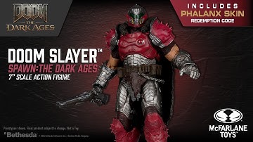 NEW Doom-The Dark Ages: Doom Slayer™ (Phalanx Skin) 7" Scale Action Figure | Action Figure Showcase