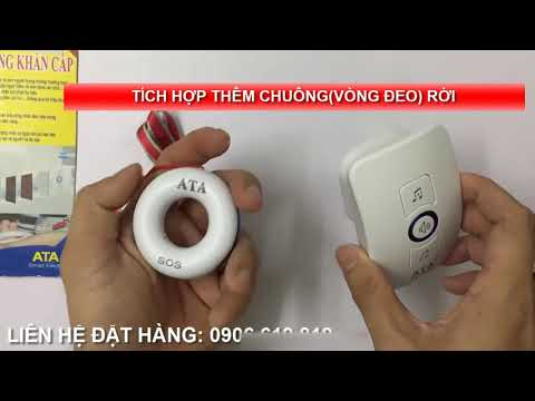 Video Chuông báo cho người già bệnh nhân khẩn cấp còi hú báo... - youtube