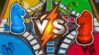 ⚔️ Enter the Realm of Strategy and Style! Ultimate Ludo 3D Game Knight Tokens screenshot 3