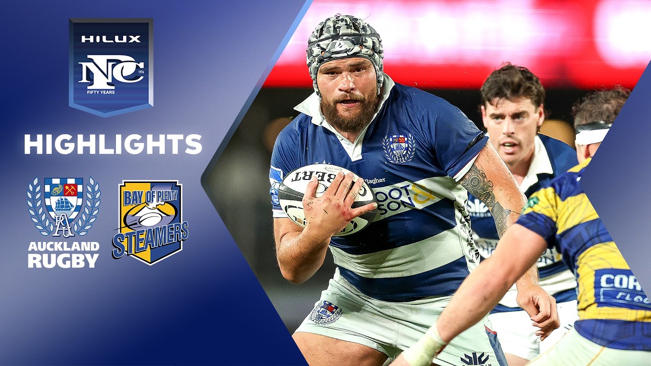 HIGHLIGHTS | Auckland vs Bay of Plenty | Hilux NPC | Round 5 | Sky Sport NZ