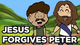 Jesus Forgives Peter