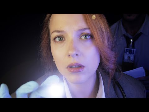 ASMR | X Files | ​Sleep Inducing Medical Exam Roleplay **Light Triggers** with @JamesMatthewASMR