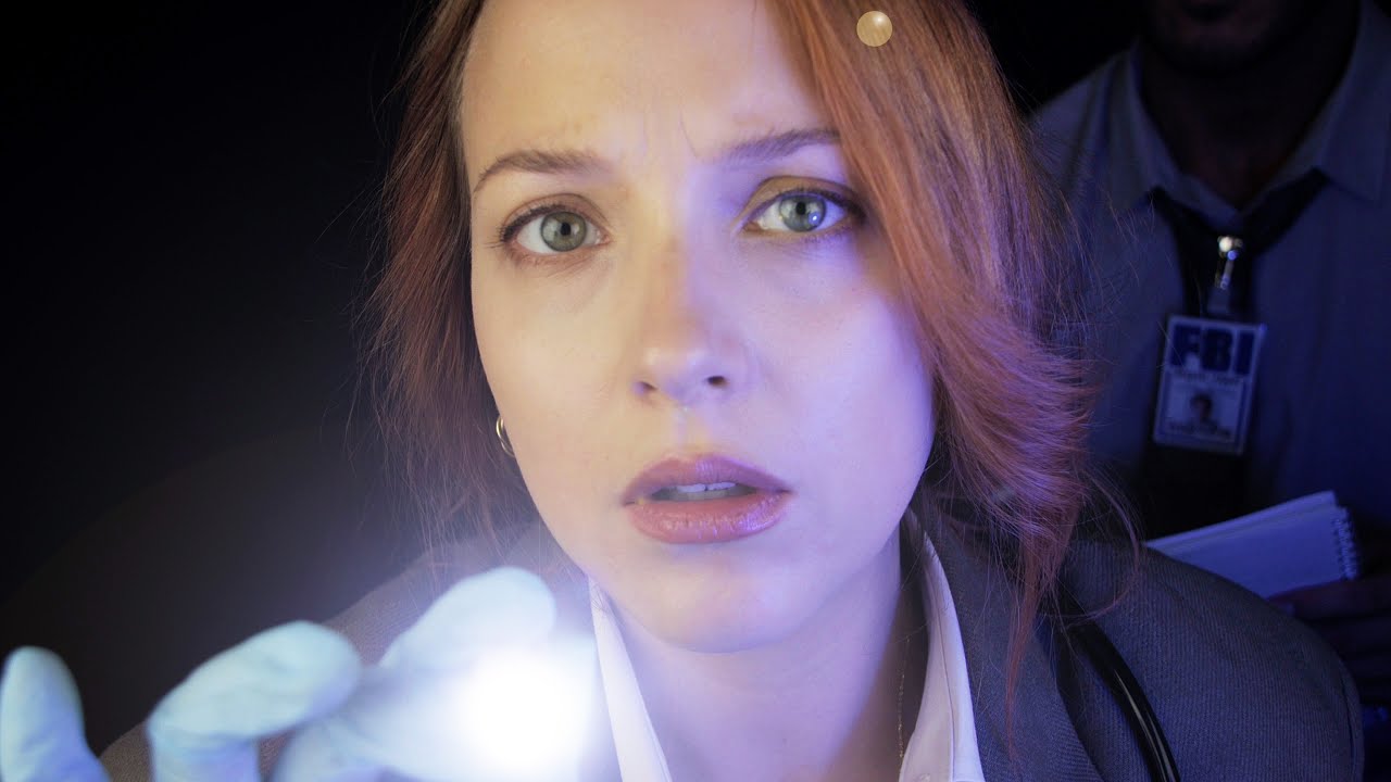 ASMR | X Files | ​Sleep Inducing Medical Exam Roleplay **Light Triggers** with @JamesMatthewASMR