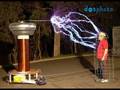 Fun with a Giant Tesla Coil