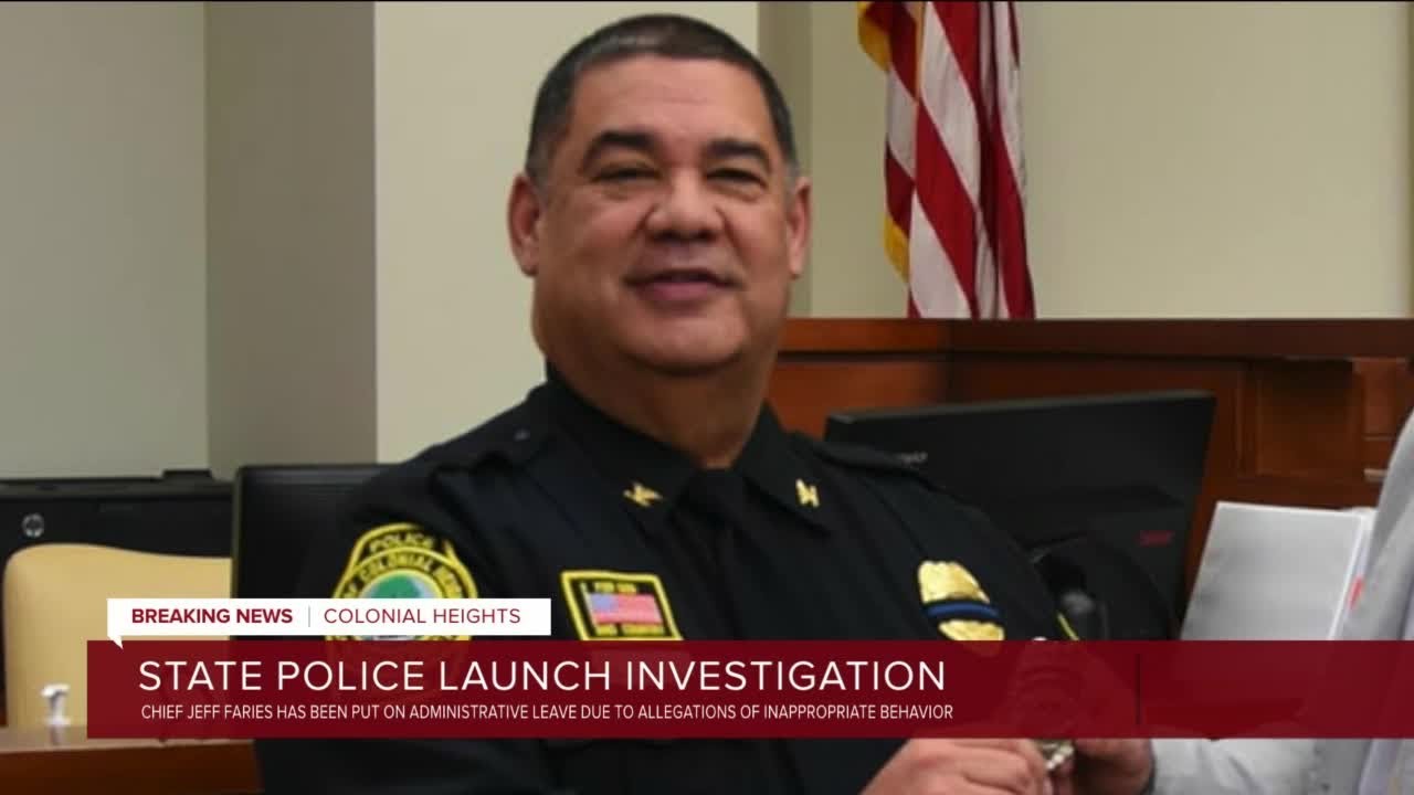 Police chief under investigation for inappropriate behavior YouTube