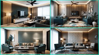 लिविंग रूम के लिए वॉल पैनल डिज़ाइन आइडिया आधुनिक होम इंटीरियर वॉल क्लैडिंग सजावट डिज़ाइन screenshot 5