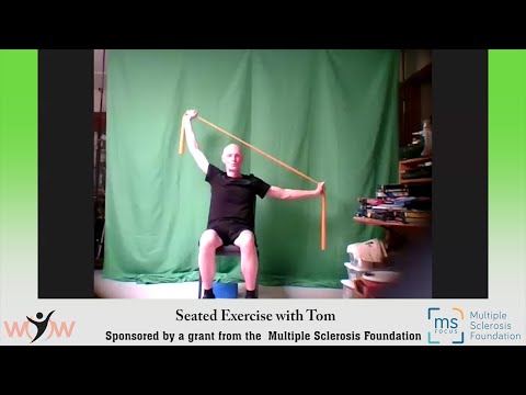 20250715 Seated Exercise with Tom sponsored by the Multiple Sclerosis Foundation