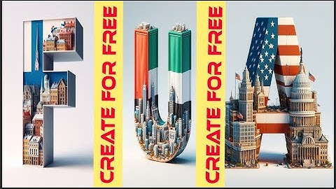 How to make FREE Letter Manipulation with Bing ai image