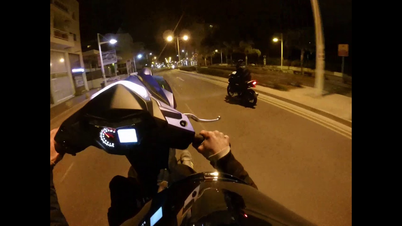 sym vf185 racetch+dna filter vs sym vf185 stock