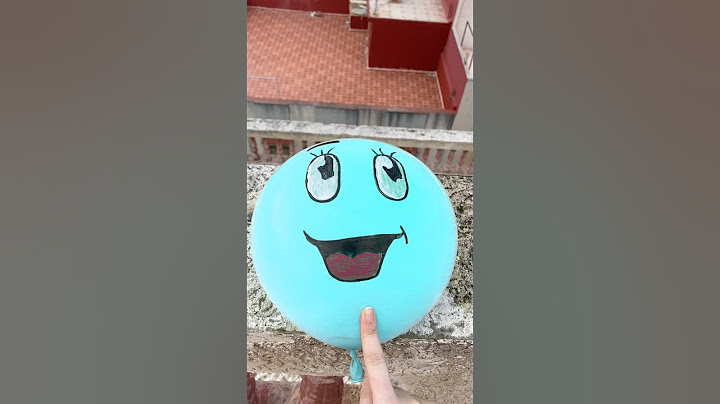 🩵🩷🖤 experiment: will a water balloon explode if it rolls down from a tall building?💥🎈 #balloon