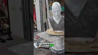 Part 7 DIY Graveyard Bust    DIY Graveyard Bust   Spray Foam Secrets  Stick It or Sculpt It! DIY Tip