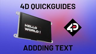 Famous 4D QuickGuides - Adding Text Net Worth