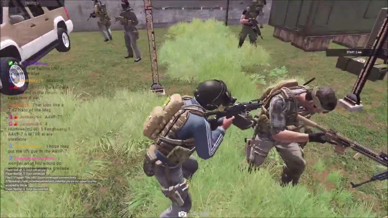 UN Consulate Escort! Arma 3 OFCRA PvP Match Commentary VOD