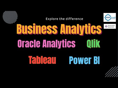 Top 4 BI/Analytics Solutions Comparison Oracle, Tableau, Power BI and Qlik