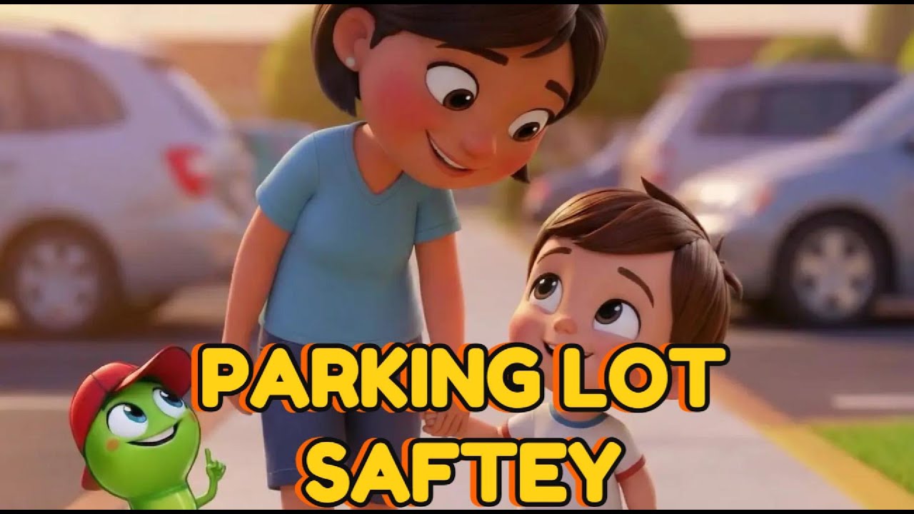 Песенка о безопасности на парковке для малышей 🚶 Рука об руку, держи меня за руку! | Детская песенка