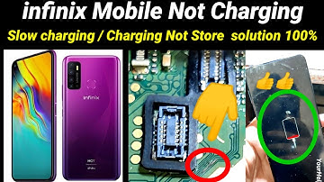 infinix mobile charging not store/Fake charging solution/slow Bettery charge/Hot9play,Hot10play/
