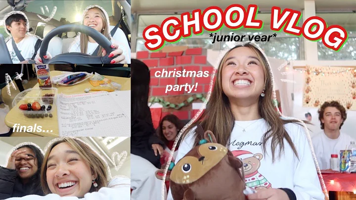 SCHOOL VLOG *junior year* | finals, parties, & mor...