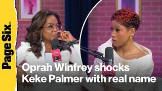 Oprah Winfrey shocks Keke Palmer by revealing her real name