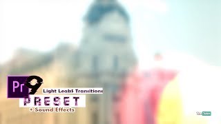 BEAUTIFUL LIGHT LEAKS TRANSITIONS PRESET FOR ADOBE PREMIERE PRO screenshot 3