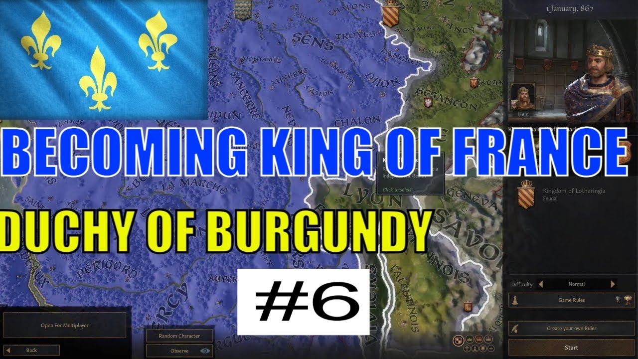 Crusader Kings III. Duchy of Burgundy No Commentary. Episode 6 - YouTube