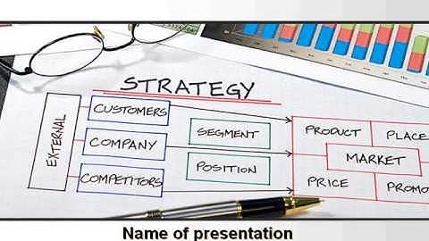 Strategic Marketing Planning PowerPoint Template by PoweredTemplate.com